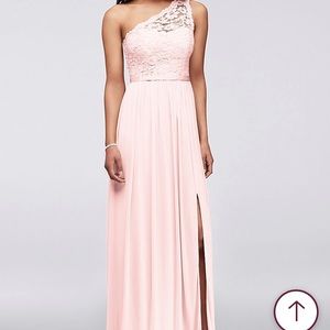 BRAND NEW David’s Bridal Bridesmaid Pink Gown
